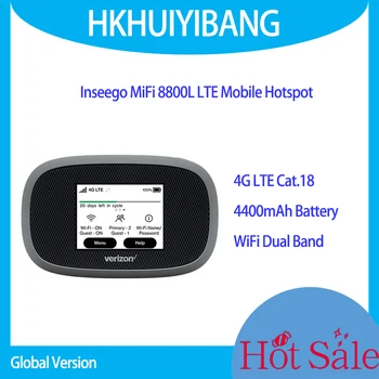 Pasaulinė Versija Inseego Jetpack 4G MiFi 8800L LTE Mobiliojo Hotspot Modemas 4G Cat18 Sim Card Dual TS-9 Išorinės Antenos Jungtis
