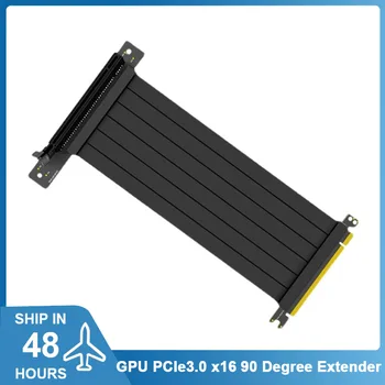 PCIe3.0x16 90 Laipsnių Stove,Grafikos Kortelės ilgiklis Laido,Atidaryti PC Atveju Rėmo PCI Express Extender Juostelės Perdavimo Adapteris