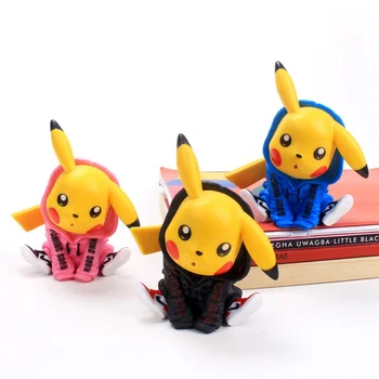 Pokemon žaislai 12cm Duomenys Lėlės Žaislų Kolekcija pikaqiu Skirtingų Madinga, Pikachu Modelis Anime vaikas Surinkimo Dovana
