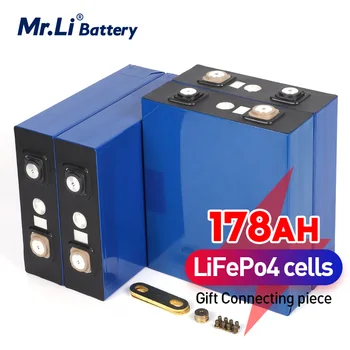 Ponas Li Prizminis 3.2 v 176Ah 178Ah 180Ah Lifepo4 baterija ląstelių 12V 200Ah Giliai Ciklo EV RV daugkartinio įkrovimo baterija ES MUMS Tax Free