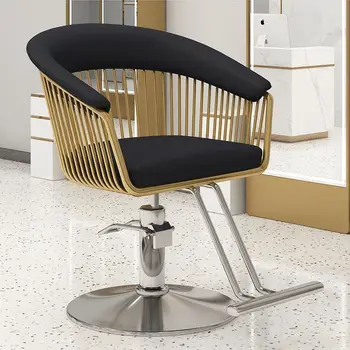 Profesionalūs plaukų kirpimo Kėdė, Pasukama Aukso Sukasi Pedikiūro Barber Kėdės Estetinės Coiffeur Stuhl Salonas Baldų MQ50BC