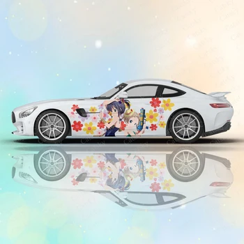 Rikka Takanashi Mielas Anime Mergina, Automobilių Kėbulo Lipdukų Anime Itasha Vinilo Automobilių Pusėje Lipdukas Lipdukas Automobilių Lipdukas Automobilių Puošimas Filmas