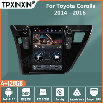 Toyota Corolla 2014 - 2016 Automobilio Radijo magnetofonas 2 Din 