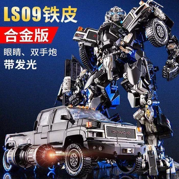 Transformacijos Žaislai BMB Ls09 Ironsheet Ginklu Ekspertas Sunkvežimių AW01 MPM06 Automobilių Veiksmų Skaičius, Deformacijos Robotas Lydinio Anime Modelis Dovana