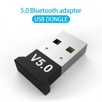 USB Bluetooth5.0 Siųstuvas, Imtuvo 5.0 Belaidžio Ratai be Namų Kompiuterio Darbalaukyje 