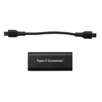 USB C Slim Patarimas Adapteris Aikštėje 45W Konvertuoti Įkroviklio Tipo C , S8/P9/Pastaba, Paviršiaus