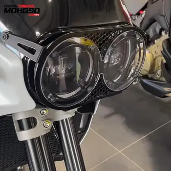 UŽ Ducati DesertX Dykuma-X Dykumos X 2022 2023 Motociklų Aksesuarų Plieno priekinis žibintas Guard Raštas Padengti Apsaugos Grilis