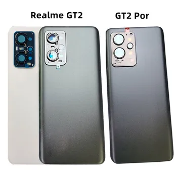 Už Realme GT2 GT2 Por Atgal Baterijos Dangtelis Galinių Durelių Atveju Pakeitimas su Kamera