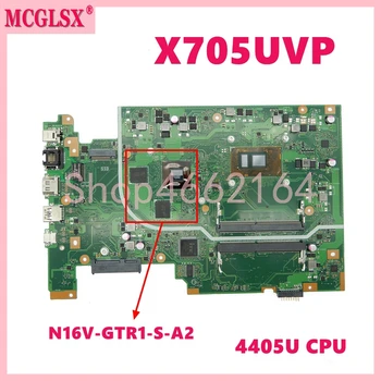 X705UVP Su 4405U CPU GT940MX-V2G Nešiojamojo kompiuterio motininė Plokštė, Skirta Asus X705UNR X705UBR X705UN X705UV X705UQR X705UQ Sąsiuvinis Mainboard