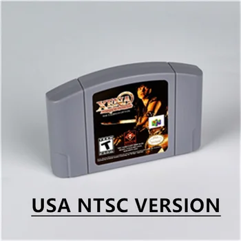 Xena Karingoji Princesė - Talismanas Likimas Retro 64 Bitų Žaidimų Kasetė JAV Versija NTSC FormatChidren Dovana Žaidimų