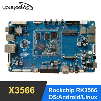 youyeetoo X3566 plėtros taryba Rockchip RK3566 keturių branduolių 64 bitų A55 NPU 0.8 T 16GB emmsp 2GB/4GB DDR4 parama Android/Linux