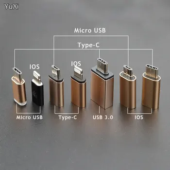 YUXI 1PCS Micro USB Keitiklis Adapteris, Skirtas 