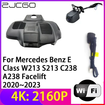ZJCGO 4K 2160P Brūkšnys Cam DVR Kamera, Diktofonas Wifi Naktinio Matymo Mercedes Benz E Klasės W213 S213 C238 A238 Reorganizavimas 2020~2023