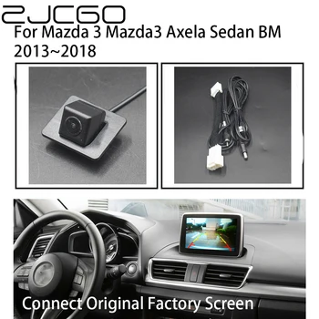 ZJCGO Automobilio Galinio vaizdo Atbulas Atgal Iki automobilio Parkavimo Kamera skirta Mazda 3 Mazda3 Axela Sedanas BM 2013~2018