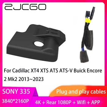 ZJCGO Plug and Play DVR Brūkšnys Cam 4K UHD 2160P Vaizdo įrašymo už Cadillac XT4 XTS ATS ATS-V 
